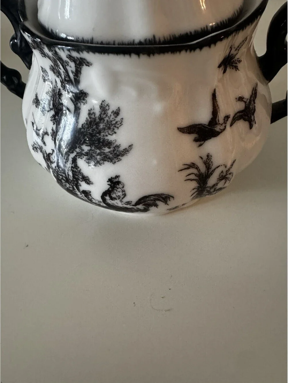 Aux Au Provence Tea/Coffee Pot. Vintage Rooster Pattern. Excellent Condition Set